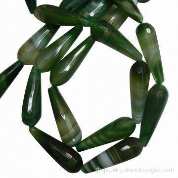 Agate drop-tear beads, 100% natural gemstone, different sizes 2 to 100mm/shapes/styles can be made